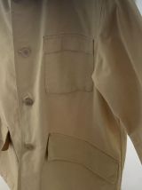 Parka Vintage Coton Et Cuir Malboro Classics - Excellent Éta