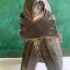 Ancien Siège Lobi "Échassier" - Burkina Faso - Art Tribal