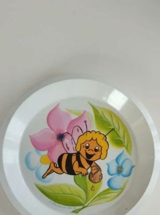 assiette maya l'abeille 1979