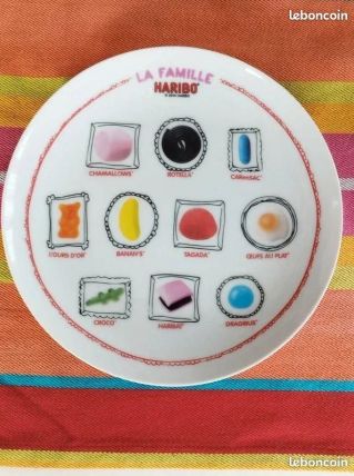 assiette haribo publicitaire