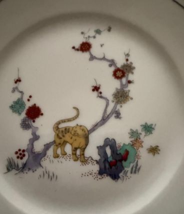 RARE - Lot assiettes vintage Geo Rouard fin 19e
