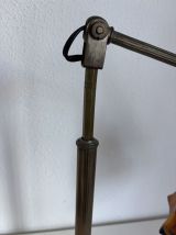 Lampe vintage 1900 pâte de verre de Clichy bureau atelier la