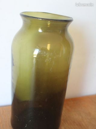 Pot, bocal verre, années 40/50