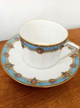 Service à café Limoges Chabrol &amp; Poirier 1925 art déco 