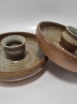 Duo de bougeoirs