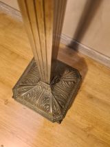 porte manteau sur pied bronze et laiton art deco 195x30 10kg