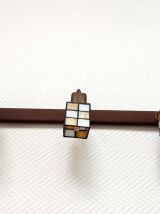 Plafonnier trio style Tiffany art déco 