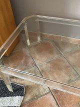 Table basse Athena par David Lange. 1970. 120x70.