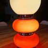 Lampe space age années 70, design Carlo Nason, verre de Mura