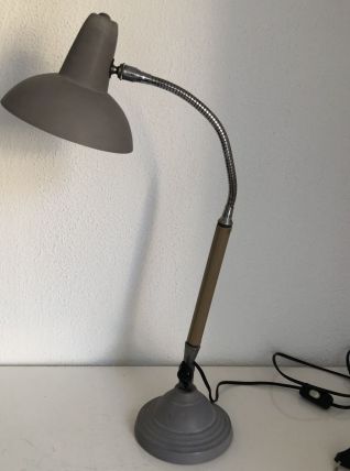 Lampe vintage 1950 industrielle atelier bureau Super Chrome 