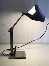 Grande lampe vintage 1920 Pirouett Art Déco bureau - 50 cm