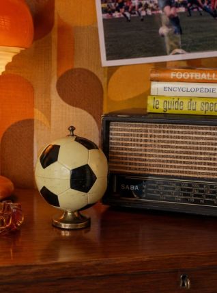 Porte-cigarettes vintage 1960 ballon football distributeur b