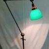 Lampe Tous Sens 1930 Opaline Vert