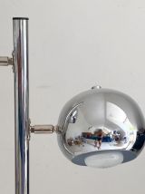 Lampe chromée vintage 1970's