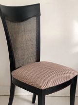 Chaise bois et cannage