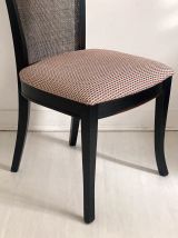 Chaise bois et cannage