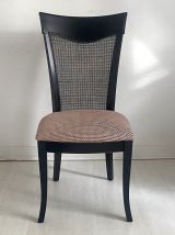 Chaise bois et cannage