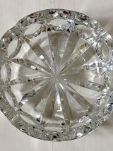 Grand vide-poche ou cendrier en cristal de Saint Louis modèl