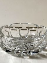 Grand vide-poche ou cendrier en cristal de Saint Louis modèl