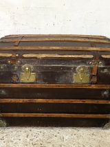 Grande malle de voyage vintage 1930's