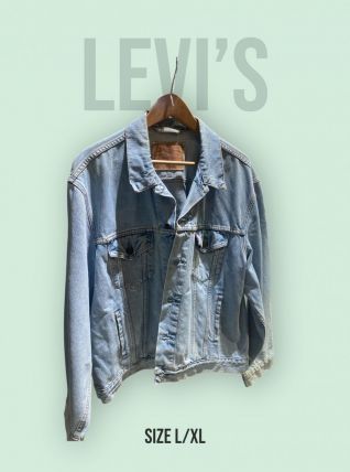Veste Levi’s vintage bleu ciel clair 