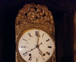 Très belle horloge comtoise XVIIIè