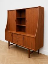Enfilade haute scandinave en teck fabriqué par OMF