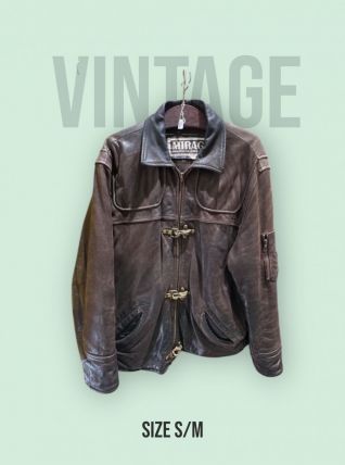 Veste cuir aviateur mirage 