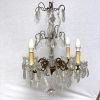 Lustre début XXème en cristal de bohème