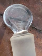 Flacon D’apothicaire / pharmacie En Verre Soufflé XIXème