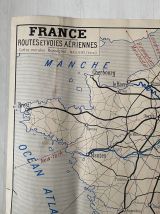 Carte scolaire "routes, voies aériennes et chemin de fer"