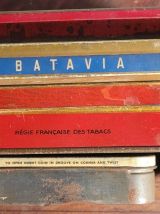 Lot de boîtes métal anciennes - tabacs &amp; cigarettes XXème