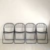 Ensemble de 4 chaises Niels gammelgaard pour Ikea vintage