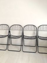 Ensemble de 4 chaises Niels gammelgaard pour Ikea vintage