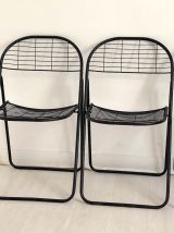 Ensemble de 4 chaises Niels gammelgaard pour Ikea vintage