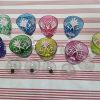 Lot de 9 verres de la cristallerie Saint-Louis
