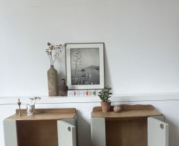 Paire de chevets vintage 