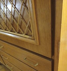 Combiné armoire secrétaire