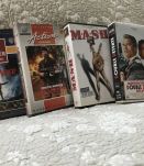 12 cassettes DVD/vhs