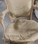 Fauteuils Voltaire à restaurer (lot de 4)