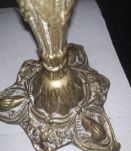 Candélabre en bronze doré style Louis 15 