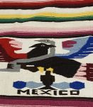 Tapis artisanal du Mexique 