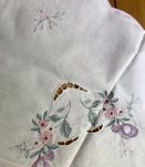 Nappe brodée vintage Pologne