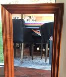 Miroir avec cadre en bois