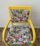 Fauteuil Jaune Africa