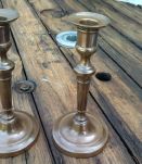 Lot de 2 bougeoirs 