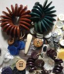 Gros lot de boutons vintage 