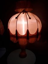 2 lampes en albatre style 1900