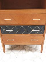 Commode vitrine vintage