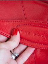 Sac cuir rouge Mac Douglas